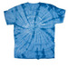 Camp Circle - Connecticut, a Baby Blue Classic Tie Dye Tee