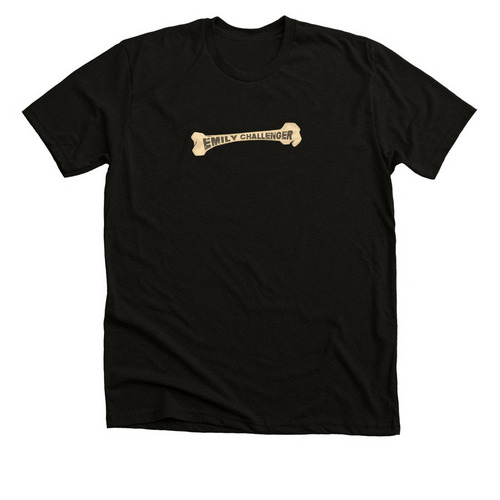 Emily - Where Your Bones Belong&nbsp;, a Black Heather Premium Unisex Tee