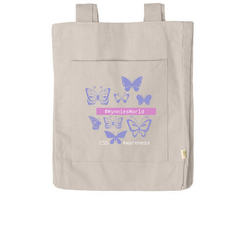 Wynnie's World tote, a Pumice Reclaimist Everywhere Tote Bag