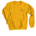 Happy Camper Merch, a Gold Crewneck Sweatshirt