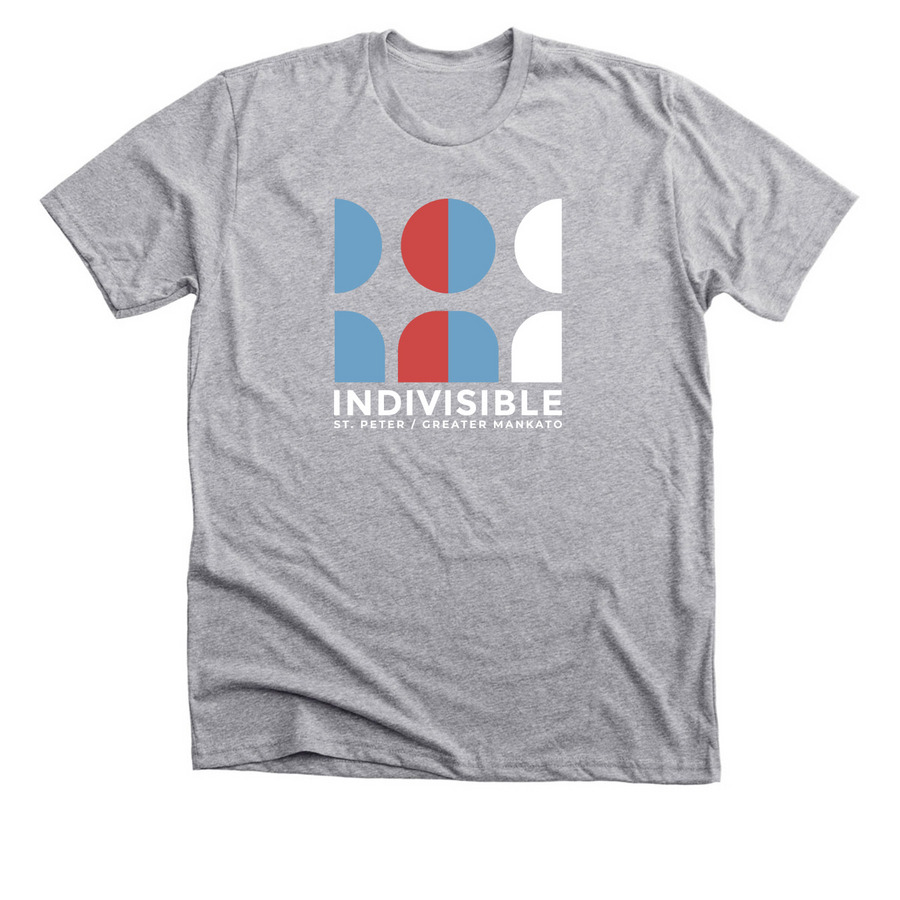 Indivisible SPGM, a Athletic Heather Premium Unisex Tee