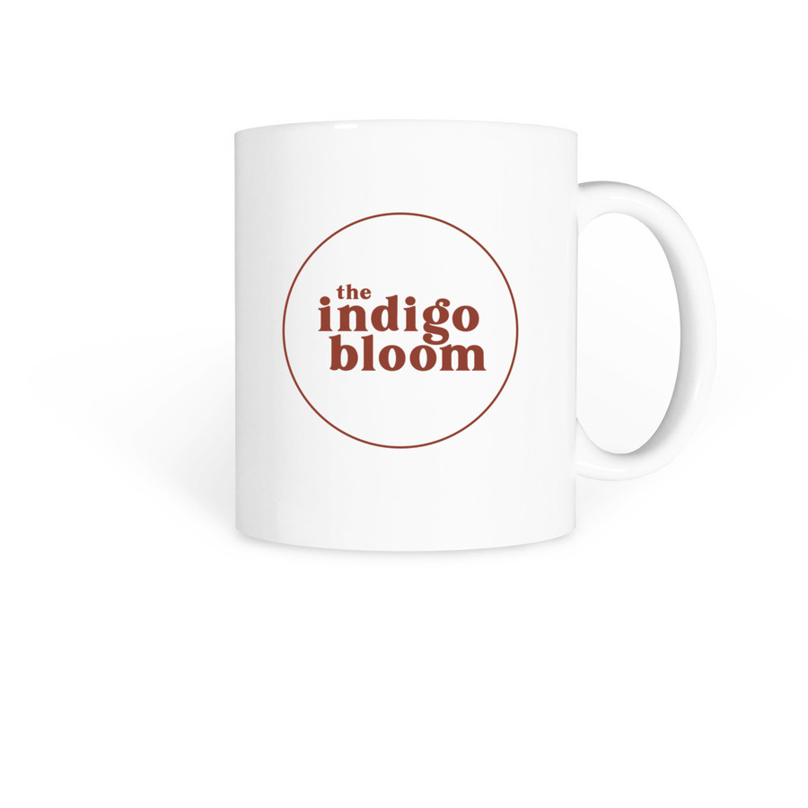 The Indigo Bloom Mug