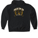 PEU University&nbsp;, a Black Gildan Softstyle Pullover Hoodie