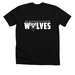 Wolves Design, a Solid Black Blend Premium Unisex Tee