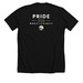 Boroughbred Pride 2026, a Solid Black Blend Premium Unisex Tee (back-view)