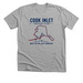 Built in the Last Frontier, a Athletic Heather Premium Unisex Tee