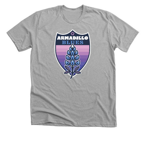 ARMADILLO BLUES (GIRLS) OFFICIAL MERCHANDISE!, a Athletic Heather Premium Unisex Tee