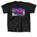 PRIDE DRAGON, a Black Classic Tie Dye Tee