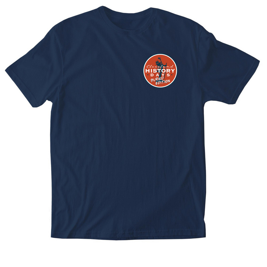 Buried History Days, a Navy Softstyle Cotton Tee