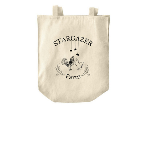 Farmstand Tote Bag, a Natural Over-the-Shoulder Shopping Tote Bag