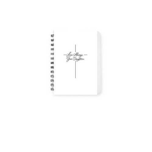 One Letter to the Father&nbsp;, a White Spiral Notebook