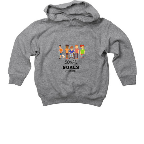 Toddler Options, a Granite Heather Toddler Pullover Hoodie