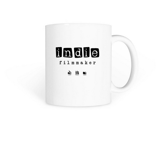 Indie Filmmaker Mug, a White Coffee Mug