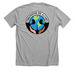 CDA Logo Apparel Design 1, a Athletic Heather Premium Unisex Tee (back-view)