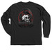 HinderedSoul FirstLine Merch, a Black Classic Long Sleeve Tee (back-view)