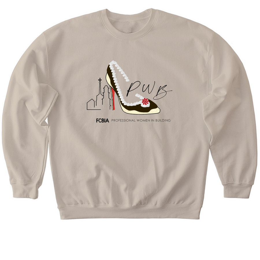 2025 PWB Holiday Sweater, a Sand Softstyle Crewneck Sweatshirt