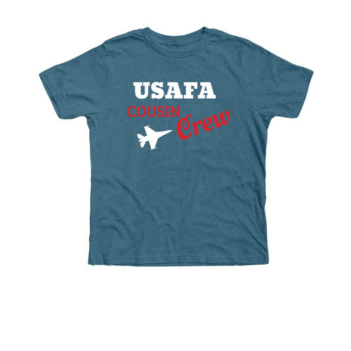 Youth USAFA Reunion&nbsp;, a Heather Deep Teal Premium Youth Tee