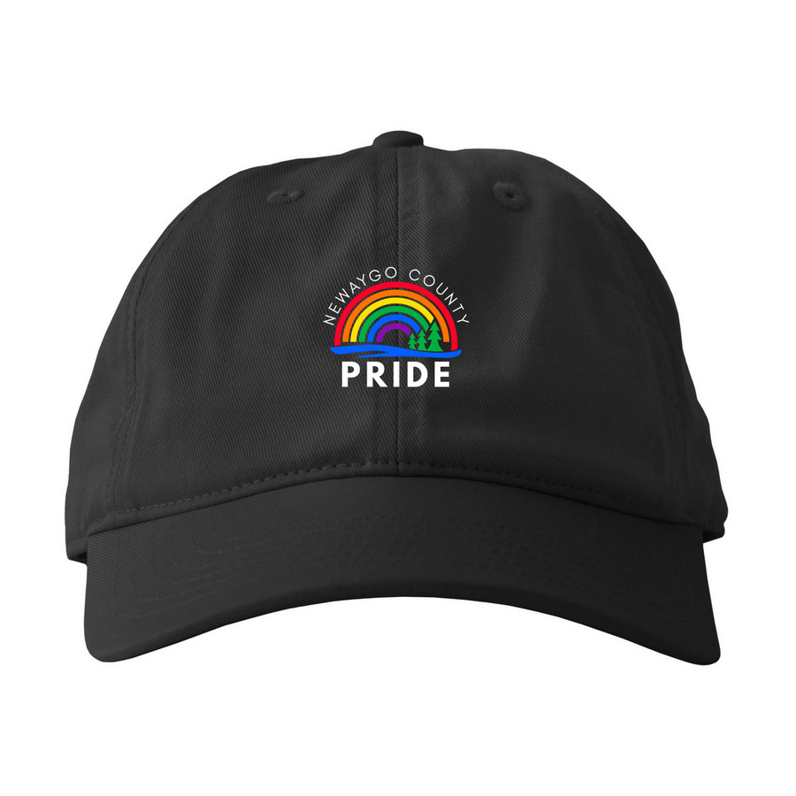 NCP Hat, a Black Printed Eco Baseball Cap