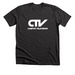 CTV Classic Logo, a Dark Grey Heather Premium Unisex Tee