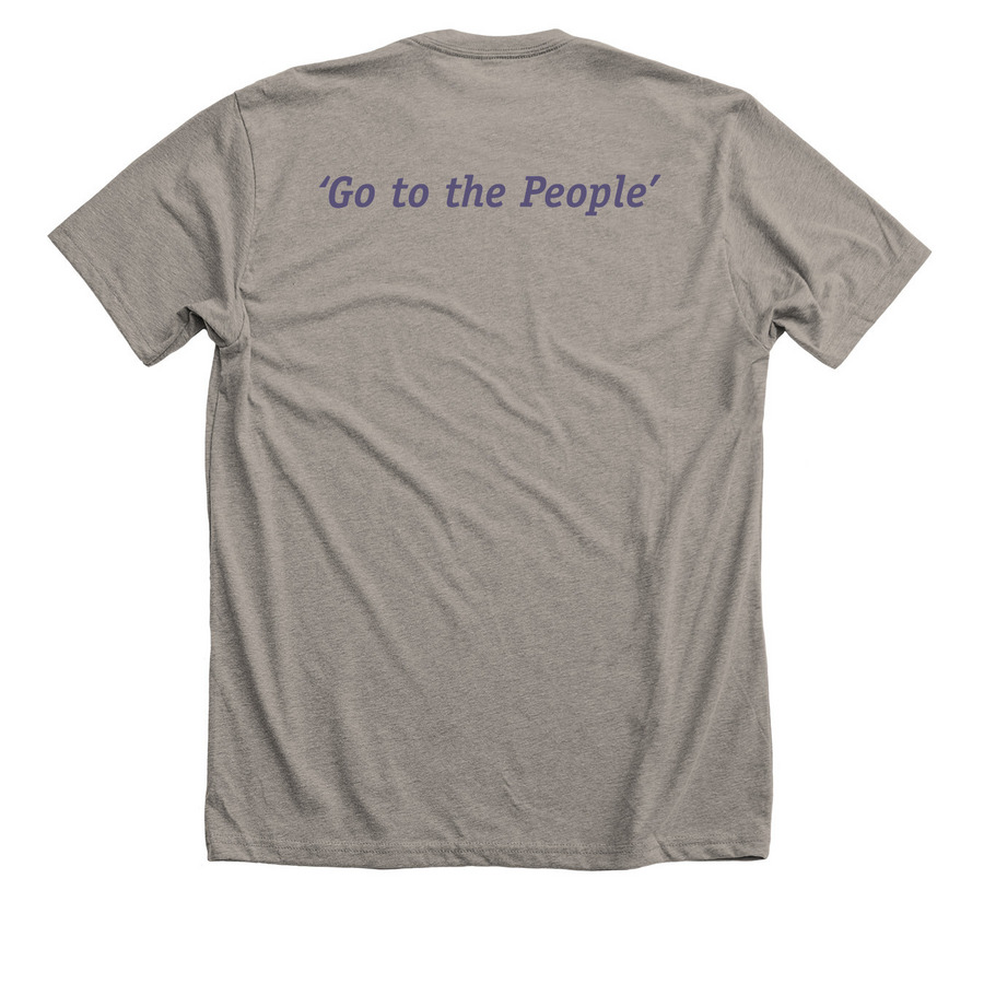 SMI Tees, Tanks, Hoodies, & Sweatshirts, a Heather Stone Premium Unisex Tee (back-view)