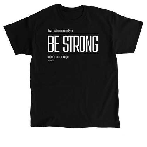 BE STRONG TMF 24', a Black Classic Unisex Tee