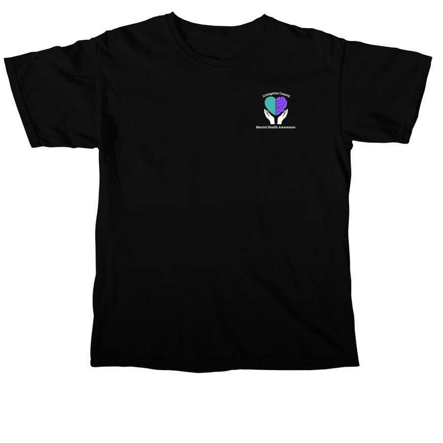 2026 Mental Health Awareness Month, a Black Comfort Colors Unisex Tee