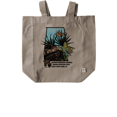 2026 Gopher Tortoise Council, a Pumice Recycled Cotton Tote Bag