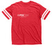 Burt's Walk, a Vintage Red / White Football Jersey Tee