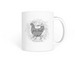 Support your local egg dealer mug, a White Coffee Mug