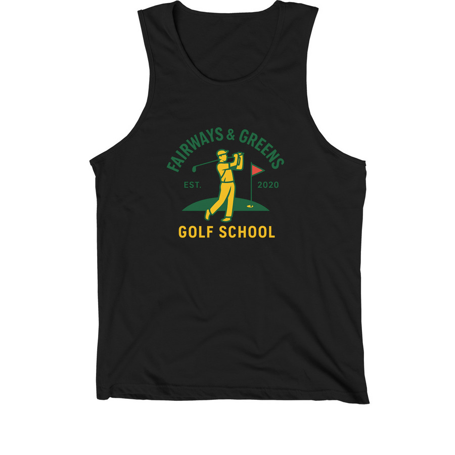 OG Summer Tanks, a Black Premium Cotton Tank