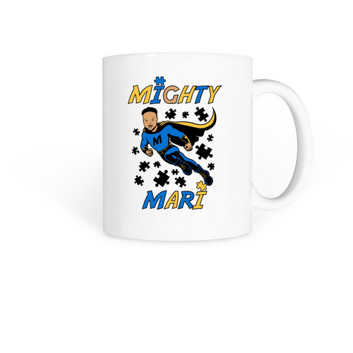 Mighty Mari!, a White Coffee Mug