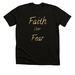 Faith Over Fear ? Wear Your Courage, a Solid Black Blend Premium Unisex Tee