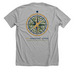 New Look, Same Mission, a Athletic Heather Premium Unisex Tee (back-view)