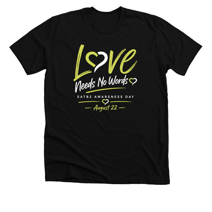 Joi?s SATB2 Day, a Solid Black Blend Premium Unisex Tee