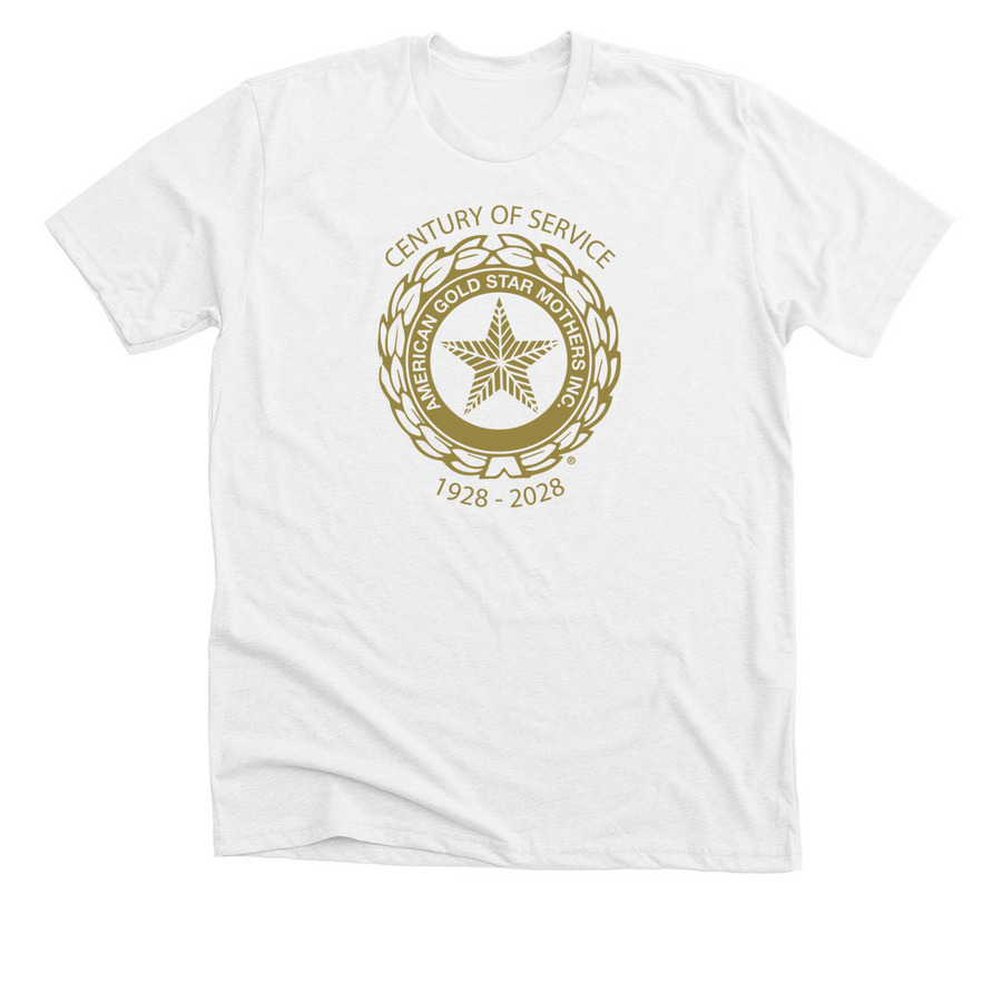 American Gold Star Mothers, Inc., a Solid White Blend Premium Unisex Tee