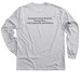 Funny Transplant Social Work Shirts, a Sport Grey Classic Long Sleeve Tee (back-view)