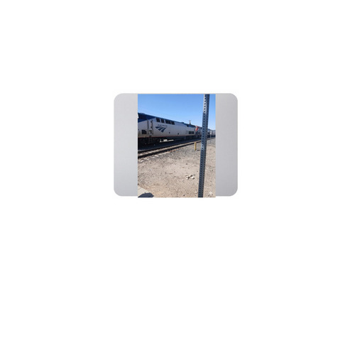 amtrak&nbsp;, a White Full Color Mouse Pad