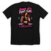 Gina G?s Fight Club Team Apparel, a Solid Black Blend Premium Unisex Tee (back-view)