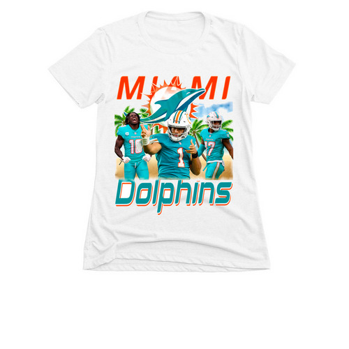 FINS UP., a White Women's Slim Fit Tee