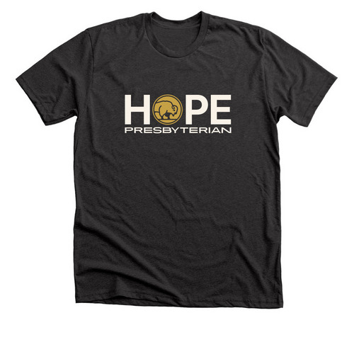 Hope Presbyterian Ts and Sweatshirts, a Dark Grey Heather Premium Unisex Tee