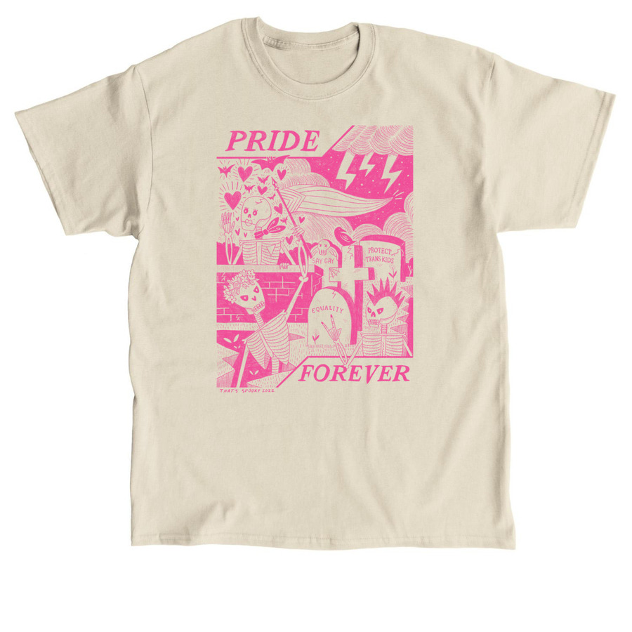 PRIDE FOREVER PINK (Pride fundraiser), a Sand Classic Unisex Tee
