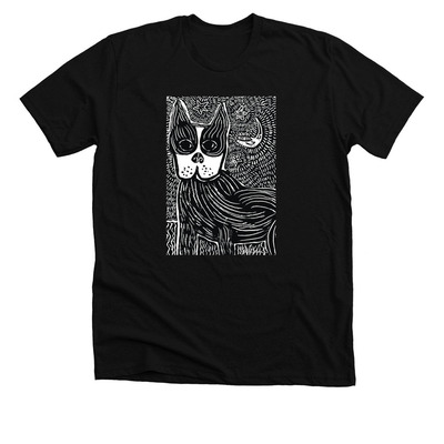 Shirts Fundraiser for Wonder Dog Rescue, a Solid Black Blend Premium Unisex Tee