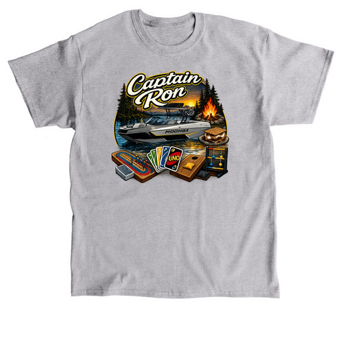 Captain Ron, a Sport Grey Classic Unisex Tee