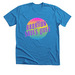 Abortion Saves Lives - Retro Vibes, a Neon Blue Premium Unisex Tee