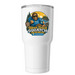 Warm Beach Squatch 30 oz Insulated Tumbler, a White Insulated Tumbler