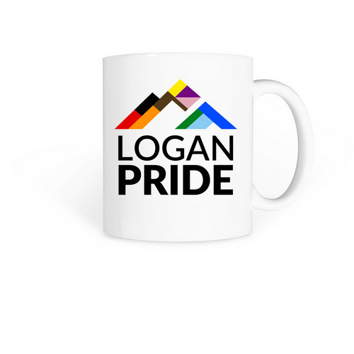 Logan Pride Mug, a White Coffee Mug