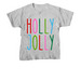 Holly Jolly, a Sport Grey Youth Unisex Tee