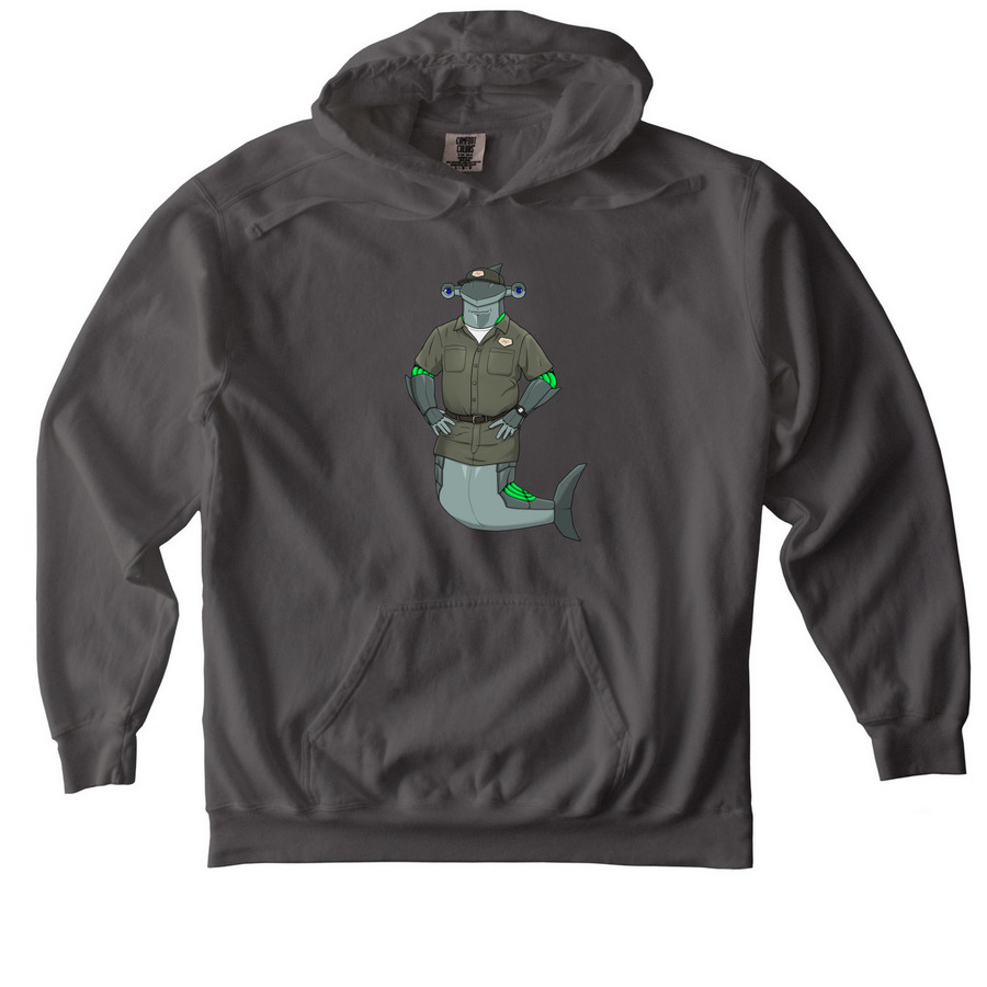Dack Shack Hoodie, a Pepper Comfort Colors Pullover Hoodie