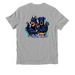 Working Beauceron, a Granite Grey Heather Allmade Organic Cotton Unisex Tee (back-view)