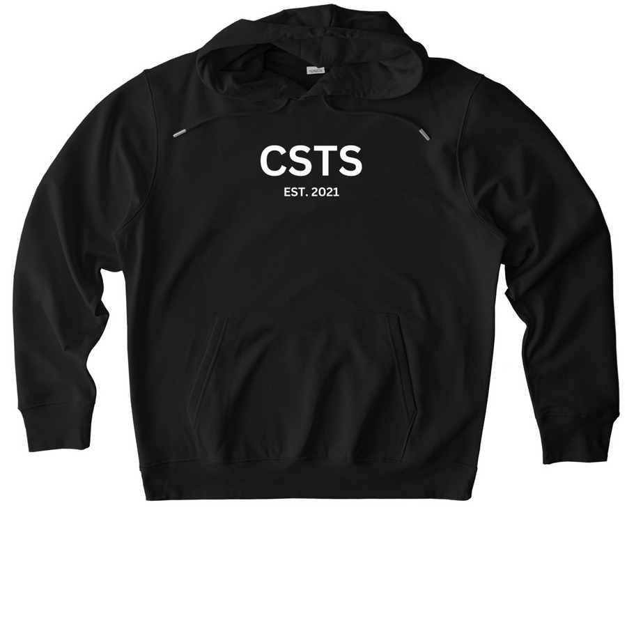 CSTS - Coordinates Hoodie / Crew / T-Shirt, a Black Stanley/Stella Unisex Cruiser 2.0 Pullover Hoodie